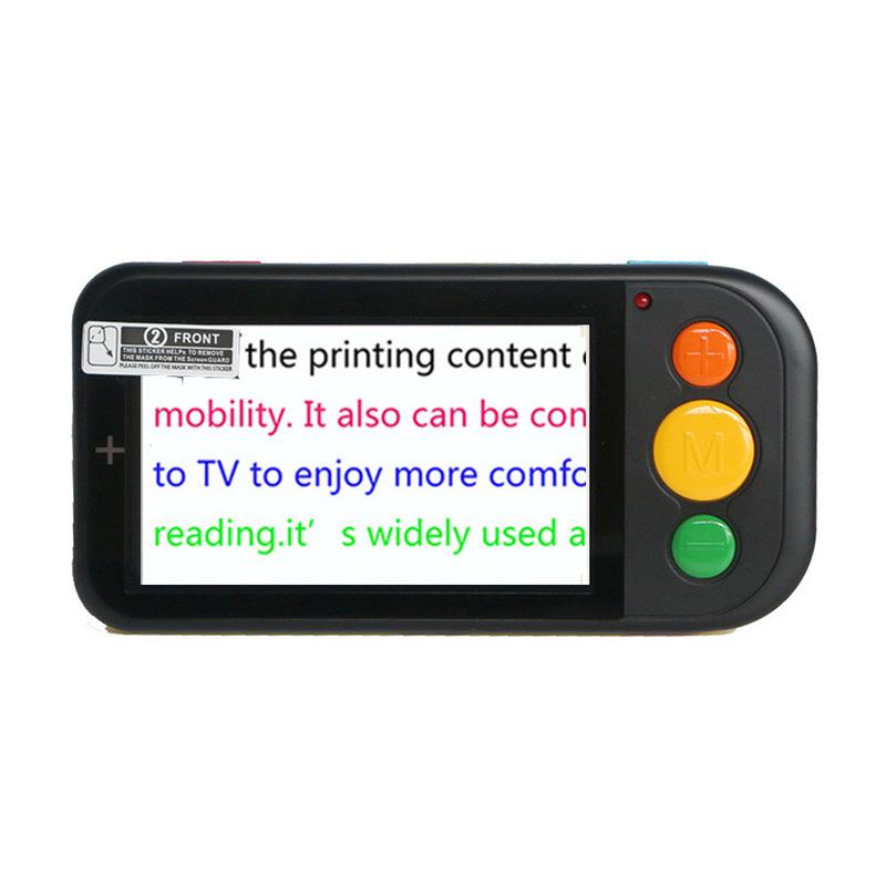 热销4.3镜头电子助视器侧面寸19种模式2到32倍定格拍照看黑板写字