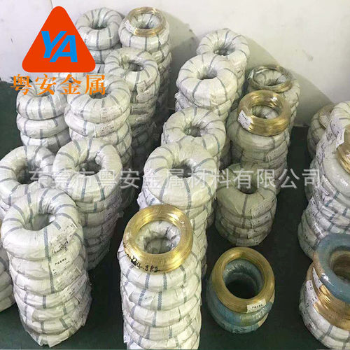 h65黄铜线厂家铜丝批发调直切断紫铜丝重量按零售米