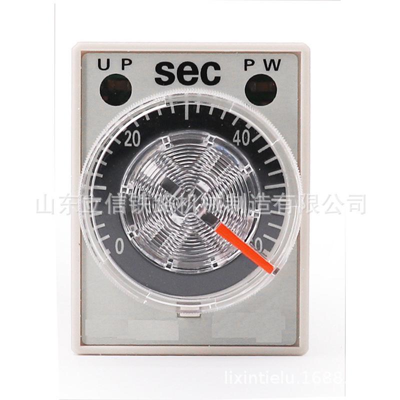 热销电子元器件旋钮继电器继电器延时时间继电器通电延时定时开关