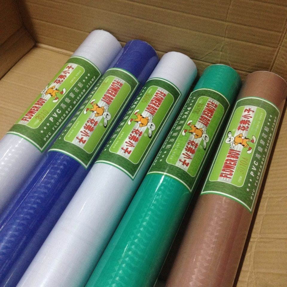 窗佛小子玻璃纸家庭花花纸玻璃膜玻璃贴贴纸60cmx10米/条