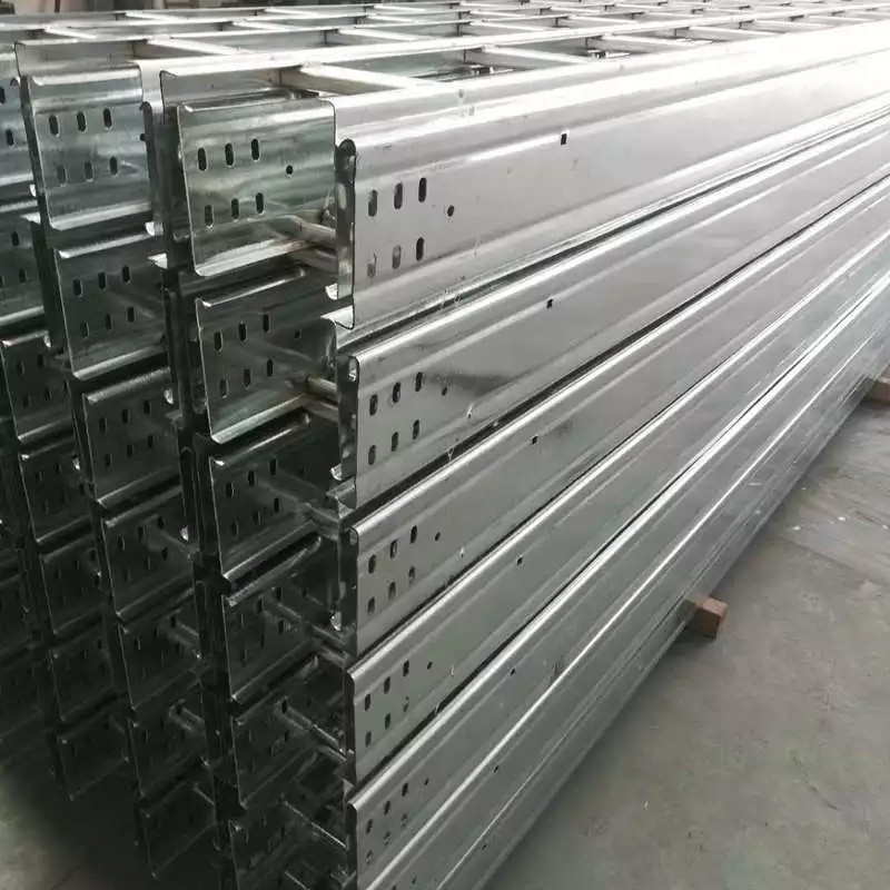 定制批发网格电缆桥架镀锌托盘式铝合金桥架大跨距复合金属桥架