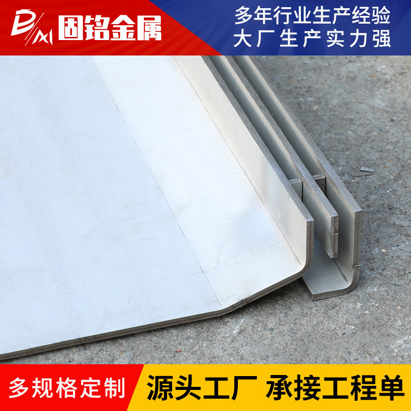 304不锈钢线性排水沟盖板线性侧线性缝沟盖201不锈钢双排水沟