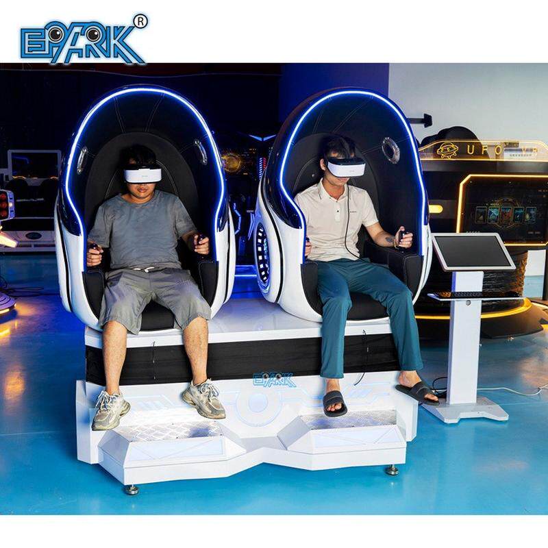 热销9dvr蛋椅单人双人动感蛋壳座椅馆游戏vr体验互动设备vr模拟游
