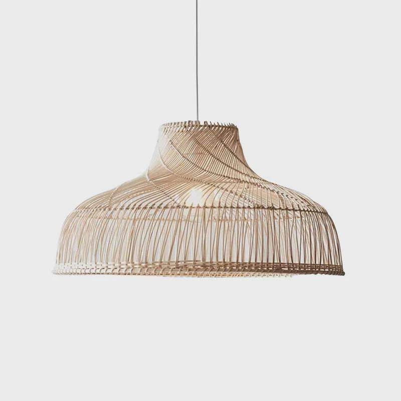 卧室吊灯手工编灯罩中式餐厅饭店客厅藤编书房酒吧复古藤艺灯,家装灯饰光源,餐厅吊灯,淘宝优惠券,粉丝福利购,淘宝优惠卷