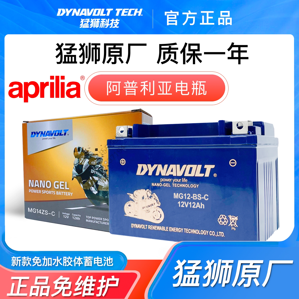 阿普利亚SRMAX250 300 SR300 SR250 SR150比亚乔X7原厂电瓶