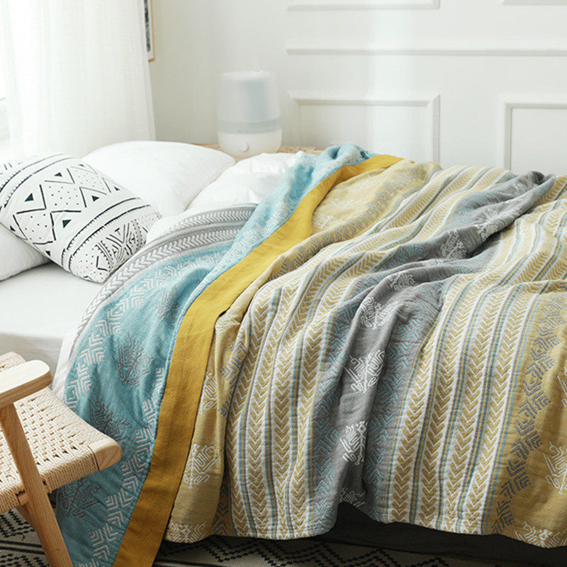 纱布毛巾被纯棉夏季薄款成人空调夏凉被子全棉毯子家用单双人盖毯,床上用品,休闲毯/毛毯/绒毯,淘宝优惠券,粉丝福利购,淘宝优惠卷