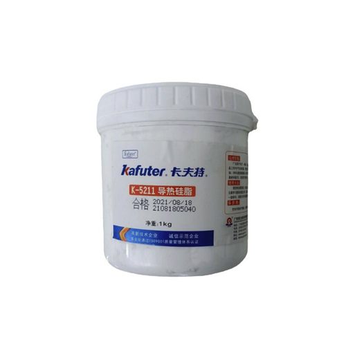 厂家直供卡夫特k-5211cpu膏白色导热系数1.2 导热硅脂散热无味