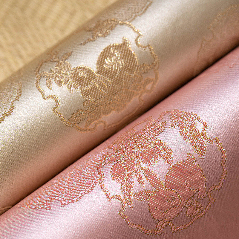 禅艺堂中式禅意锦缎提花织锦桌旗双面可用桌布干泡席