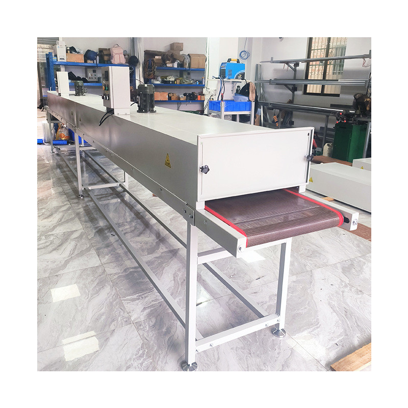 烘干高温线隧道炉烤箱流水线耐高温铁氟龙网带大小型丝印隧道炉