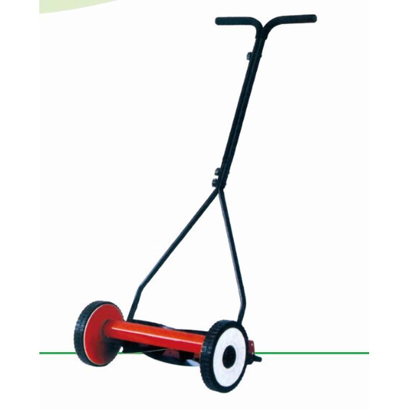 厂家现货供应无动力割草机滚刀手推式12寸t型款园林园艺草坪修剪