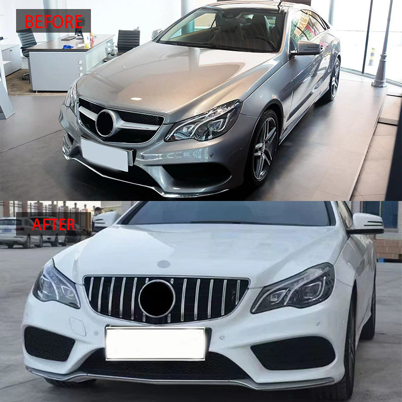 热销适用2014-2016款e级2门w207改装gt中网替换车原