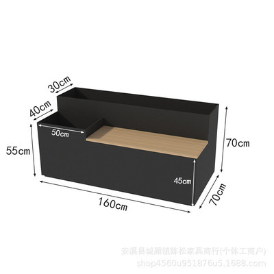 户外铁艺不锈钢景观花箱组合商业街步行街坐凳广场公园休息凳花槽