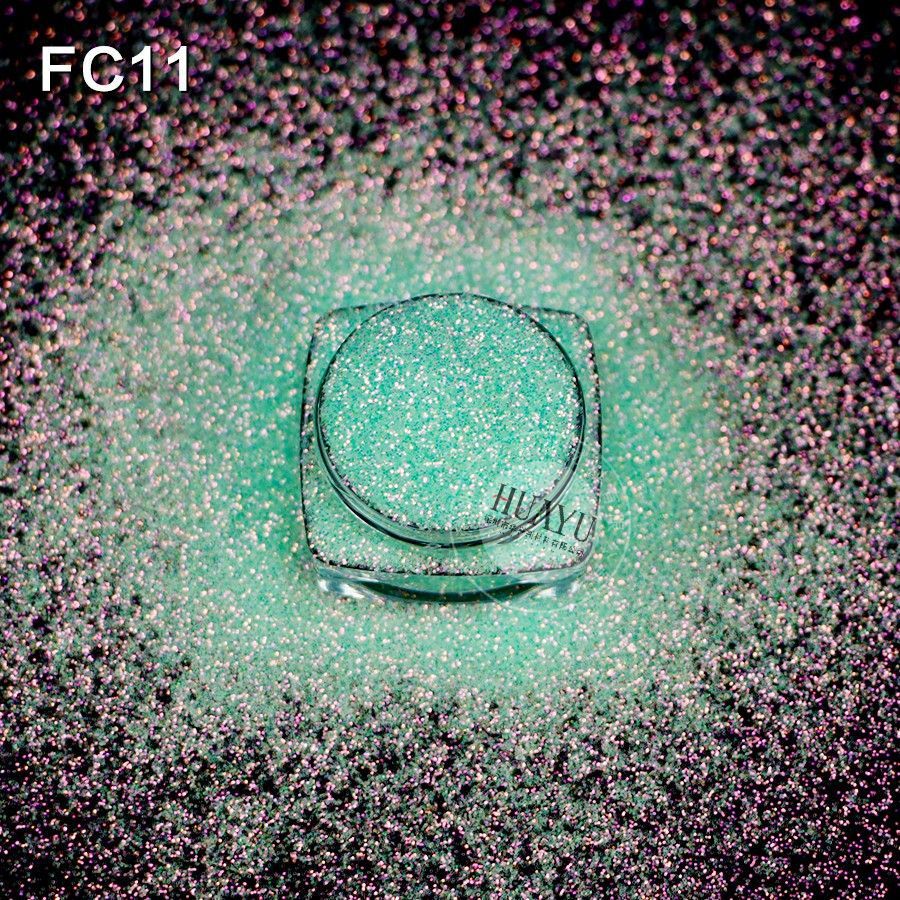 亮片冰透碎冰冰细闪粉diy流沙偏光幻彩美甲毛呢粉pet海盐晶钻夏日