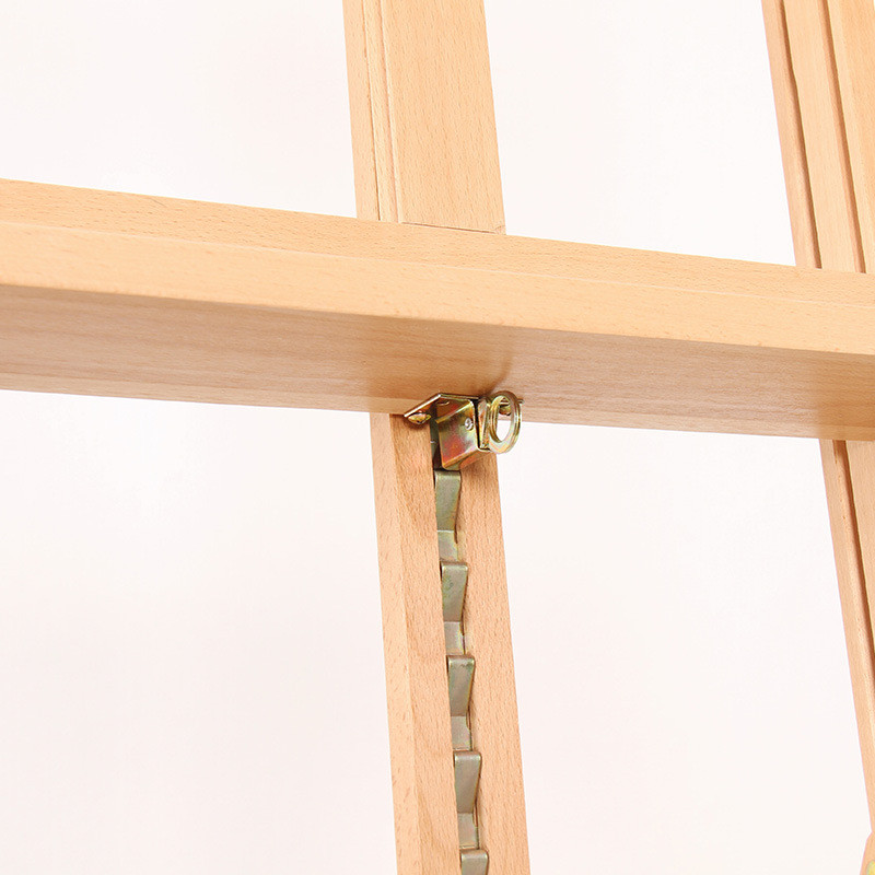 w02b双丰牌榉木落地国画展架画室绘画画架木质展示架