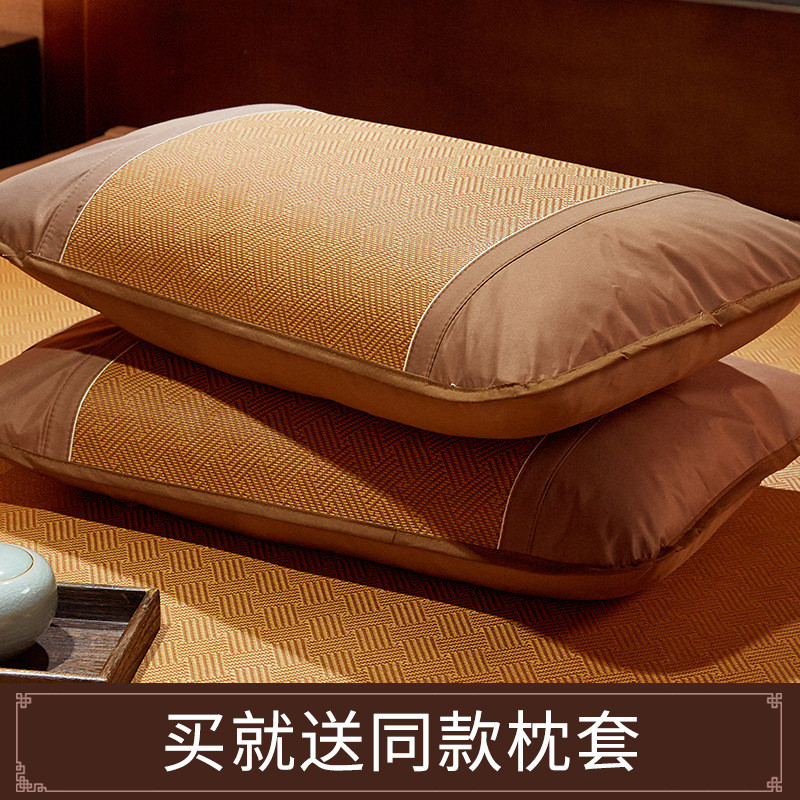 xyt藤席凉席家用夏学生宿舍单人夏天冰丝双面两用天然纯藤席子可