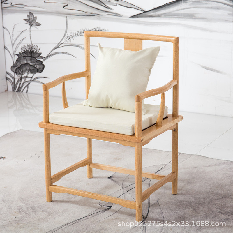 新中式实木大板茶桌 现代接待室泡茶桌椅组合 茶馆泡茶实木桌茶台