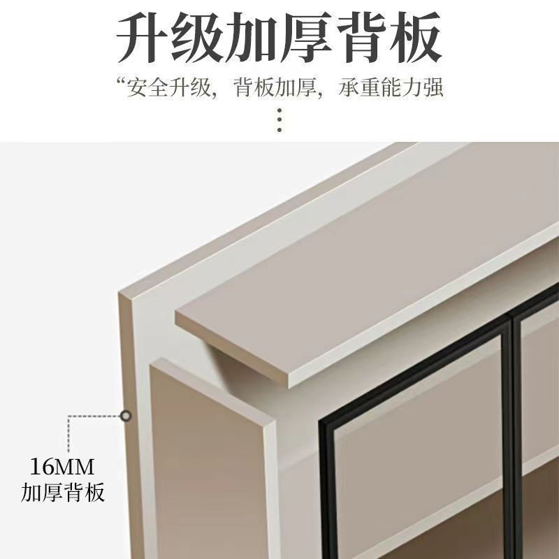 全实木梳妆台奶油风卧室化妆台新款梳妆台斗柜一体多功能化妆