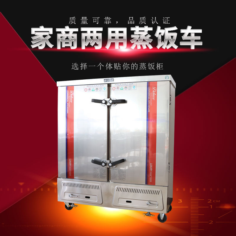 加工定制批发商多功能燃气蒸饭箱馒头包子米饭蒸饭机单双门蒸饭柜