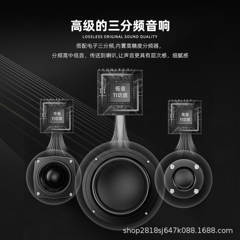 Punos钢琴师mini家庭ktv音响套装一体机点歌机卡拉ok机家用功放