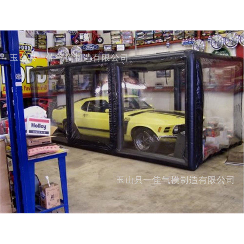 透明汽车充气车罩展览帐篷汽车美容喷漆帐篷防水防沙尘停车帐篷