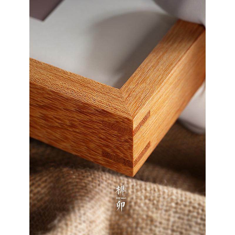 相框国画实木木质柚木木框挂墙字画窄边画框原木装裱卡纸,家居饰品,相框/画框,淘宝优惠券,粉丝福利购,淘宝优惠卷