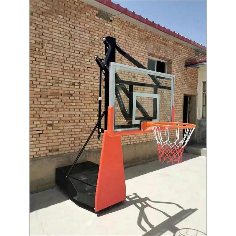 移动壁挂吊顶升降扣篮篮球架标准成人篮球架室外家用儿童可户外