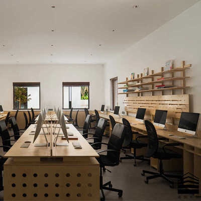 海洋板中古风会议桌长方形办公电脑桌原木设计师工作台桦木板桌子