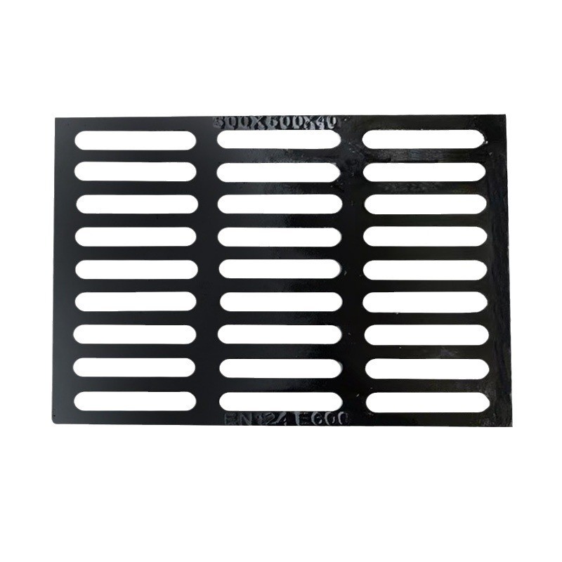 排水沟盖板供应球墨铸铁篦子厂家300*500轻型重型雨水单篦子