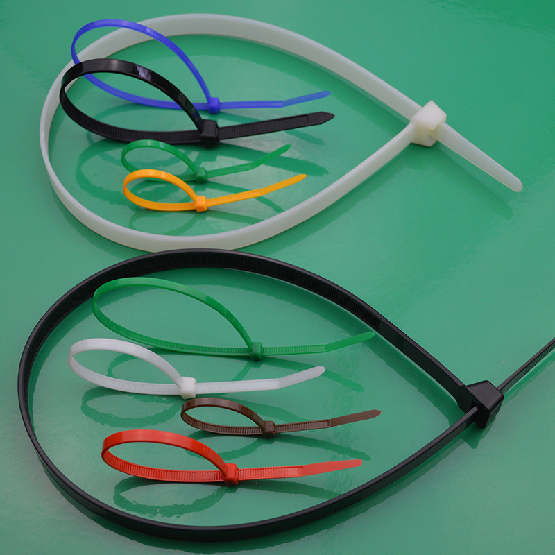 9*920塑料发束线带彩色自锁式尼龙扎带尼龙扎带扎线带捆绑束线