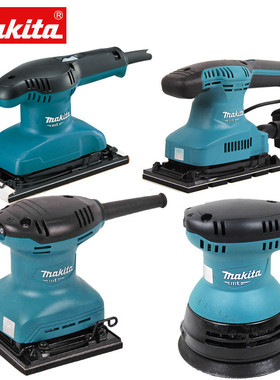 牧田M9200B木工砂纸机M9202B木材打磨M9204B抛光震动砂光机M9203B