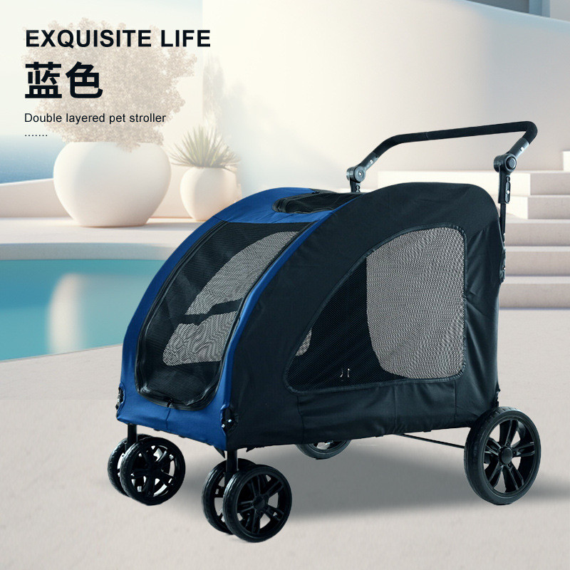 中大型犬多功能宠物推车车出行大号代步狗狗户外便携可折叠