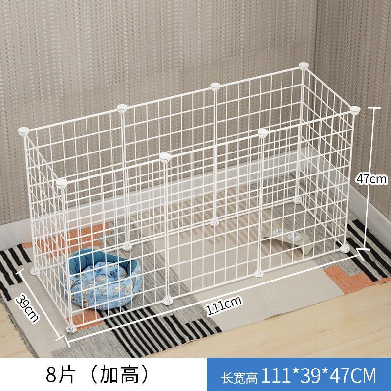宠物围栏狗狗隔离狗笼自由组合中小型犬泰迪室内家用狗笼子栅栏护