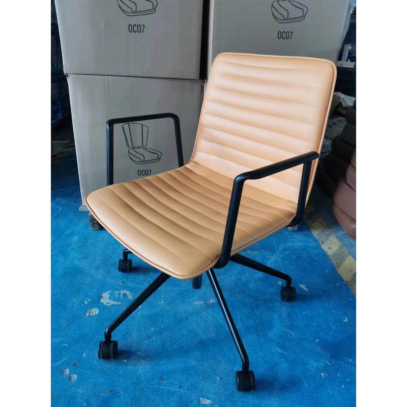 2022新款时尚现代简约休闲低背家用电脑小型办公办公椅转椅职员椅