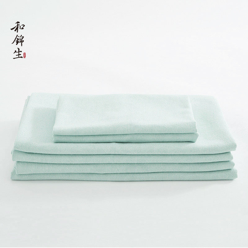 51n非遗鲁锦「呵护吸汗老粗布凉席软席子空调席床单加厚」透气