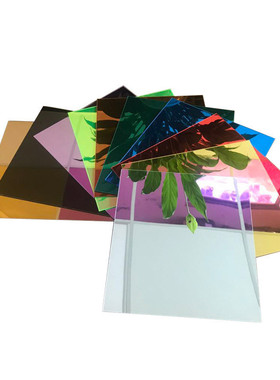 ps镜面亚克力板电镀塑料高镜单面透明装饰镜片pmma有机玻璃板