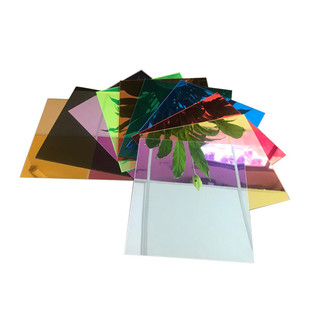 ps镜面亚克力板电镀塑料高镜单面透明装饰镜片pmma有机玻璃板