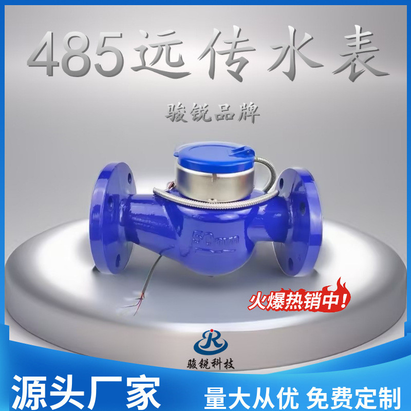 防冻IP68远传水表DN50光电直读远传有线智能水表M-BUS与485通信