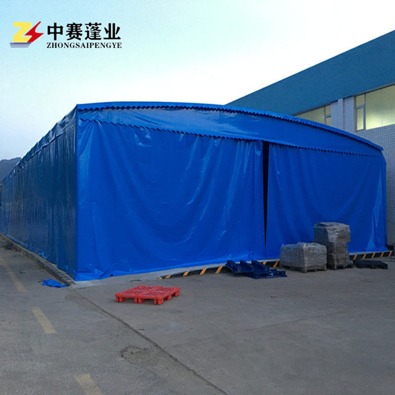 西安工地钢筋棚西安西安伸缩大棚移动折叠仓库帐篷西安户外遮阳蓬
