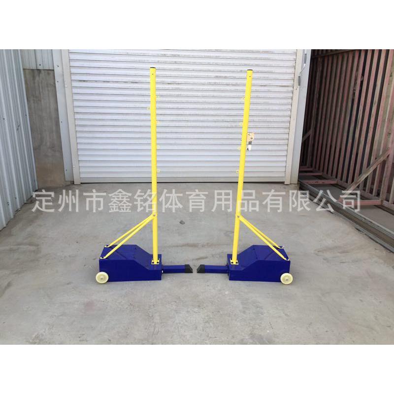 羽毛球网便携式标准网带移动室外家用羽毛球柱户外架子羽毛球网架