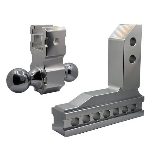 热销跨境改装铝合金球拖车臂轻量化车用钩牵引双可调节汽车拖车钩