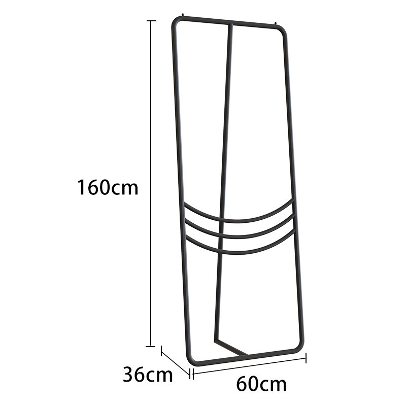卧室衣帽架家用立式落地挂衣架设计款卧室置简约衣架客厅收纳衣架