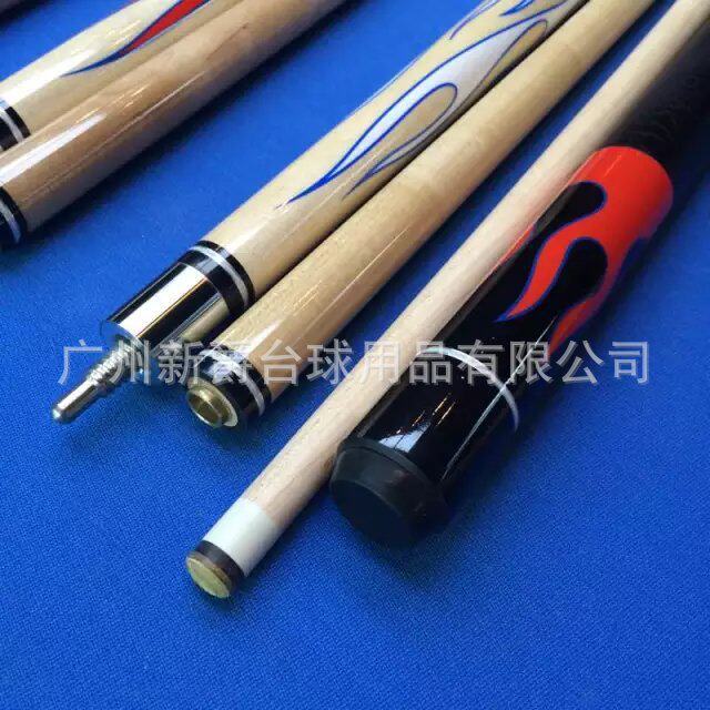 Продаётся напрямую с завода / американский черный восемь 16 бильразмер двойной клен бильразмер большой стержень голова кий / кора фантазия девять мячей Стержень 