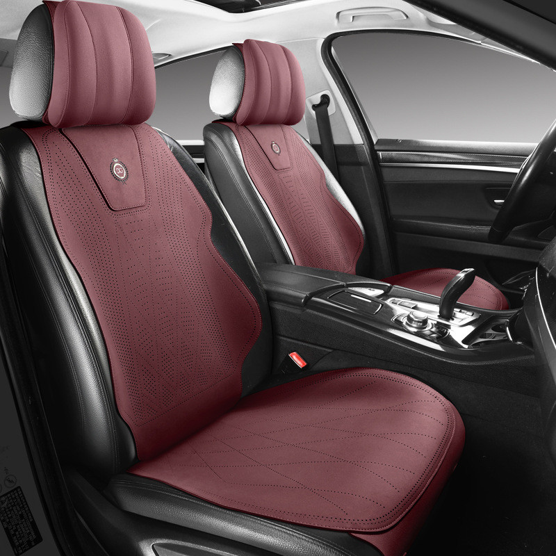 汽车座套半包座椅套适用思域宝来朗逸速腾四季通用坐垫马鞍垫