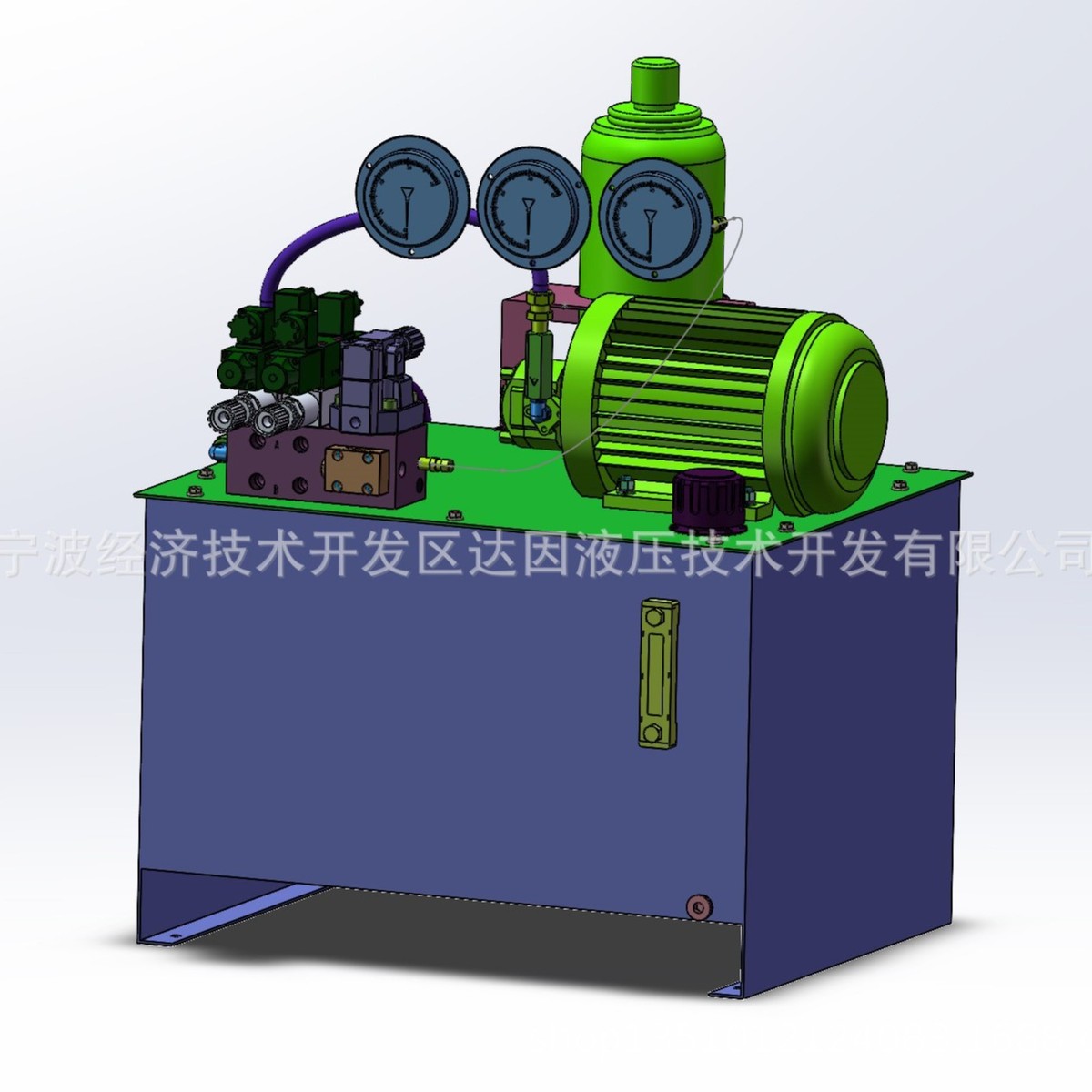 热销2.2kw全液压控制系统站稳单元动力定设备大功率液压控制系统