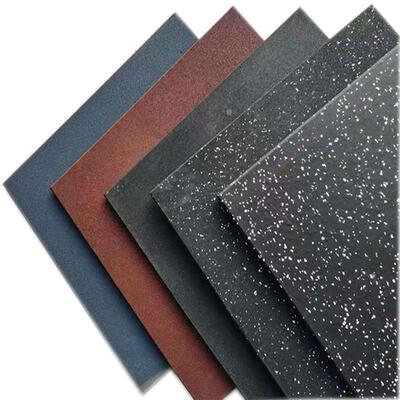 加工定制1.5-5cm室内健身房室外区橡胶地垫力量公园橡胶地板砖