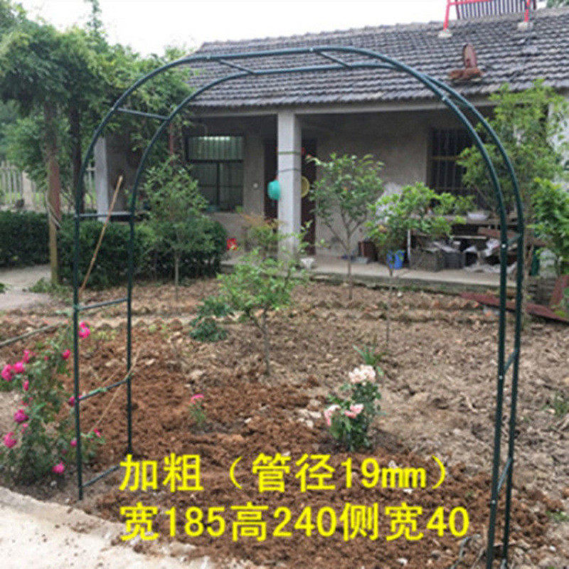 拱门爬藤架拱形棚架攀爬架黄瓜藤架庭院种植箱铁线莲架种植架葡萄