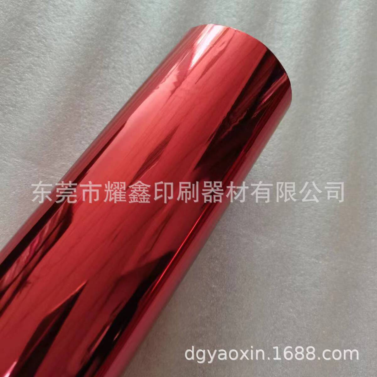 热销红色烫金纸皮革pu皮纹压烫金纸特种纸红色电化铝木头绒布红色