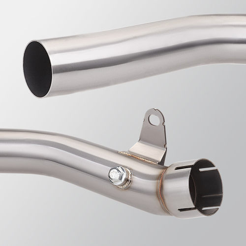 热销zx10r去不锈钢中段排气管鼓耐高温接原厂尾段无损安装2011-20