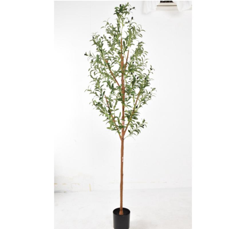 北欧拆装仿真橄榄树植物室内大型落地摆件客厅装饰盆栽绿植