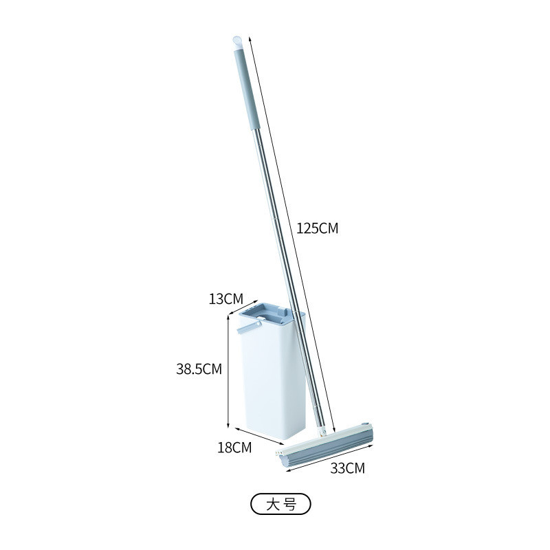 kinbata海绵吸水拖把卫生间大号家用木地板免手洗胶棉一拖净l